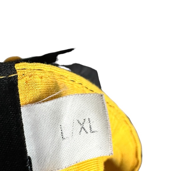 LOS ANGELES LAKERS Basketball Adidas Flexible Fit Hat Cap BLACK ON BLACK L/XL - Picture 6 of 9